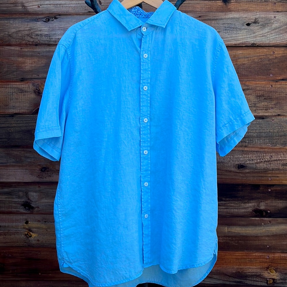 Toscano XL linen shirt sleeve shirt